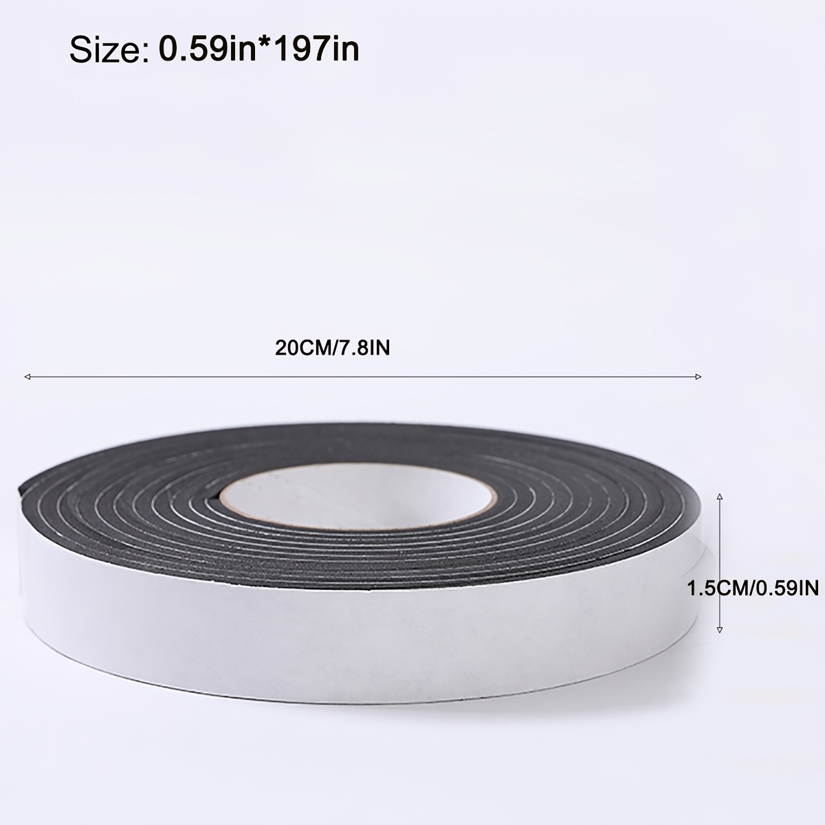 Cushion Tape Self Adhesive Foam Strip Tape For Windows - Temu