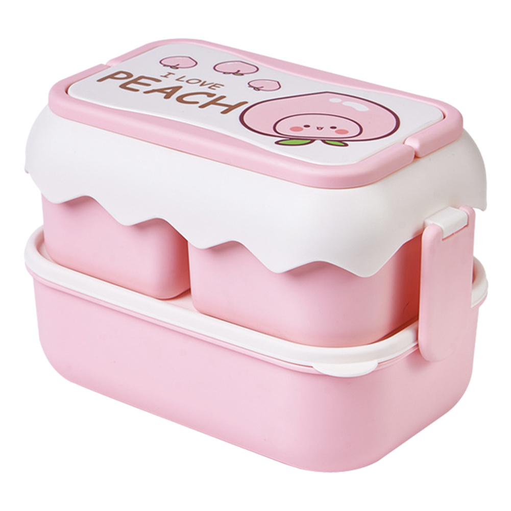 2 Layer Insulated Thermal Round Bento Lunch Box – The Kawaii Shoppu