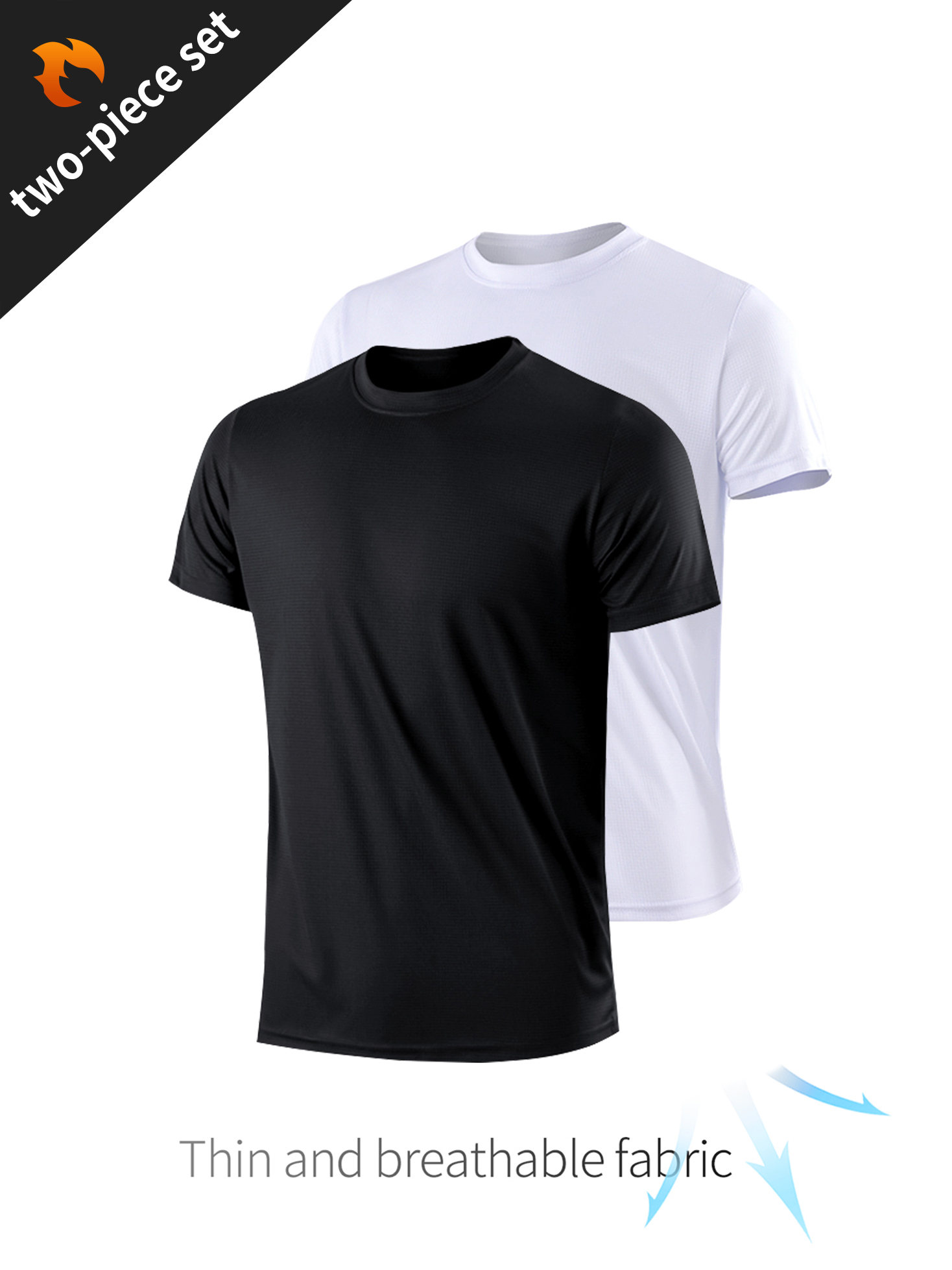 T-shirt Men Compression Quick Dry Sports Shirts Running Gym
