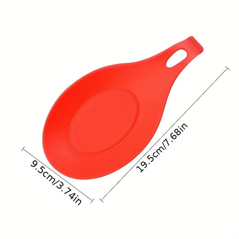 Red Crab Silicone Cutlery Holder Stove Silicone Spoon Rest - Temu