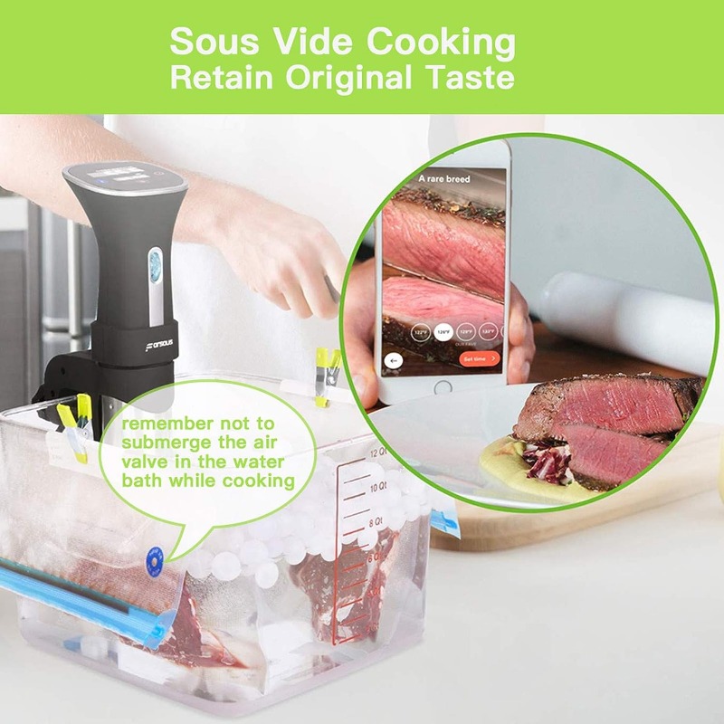 Sous Vide Bags, Foodsaver Vacuum Zipper Bags, Electric Food Vacuum