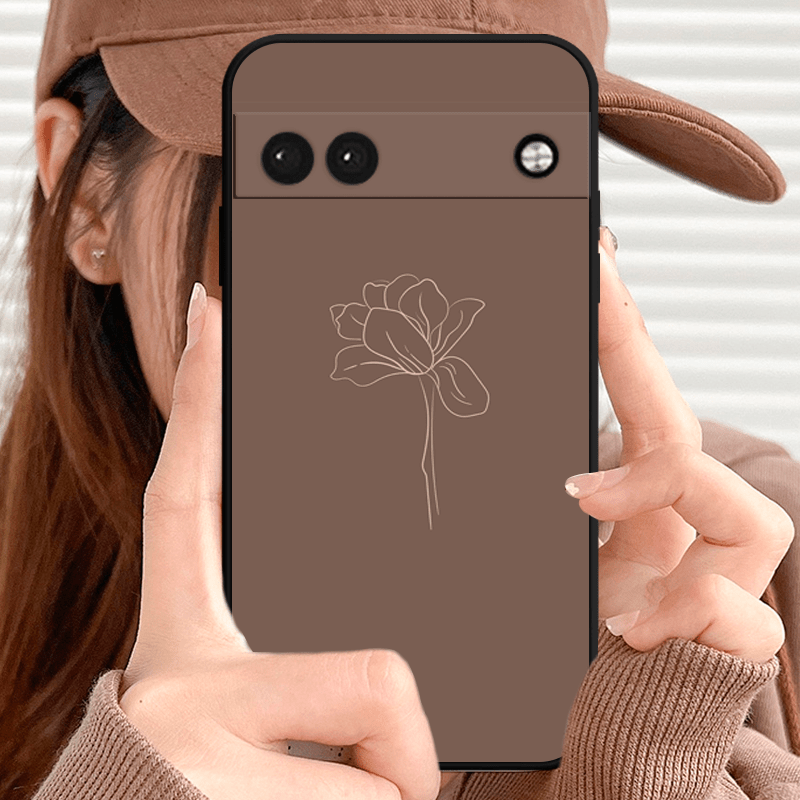 Aesthetic Flower Tpu Anti-fall Protective Soft Shockproof Phone Case For Google  Pixel 6a 7 7a Pro - Temu Philippines