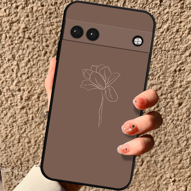 Aesthetic Flower Tpu Anti-fall Protective Soft Shockproof Phone Case For Google  Pixel 6a 7 7a Pro - Temu Philippines