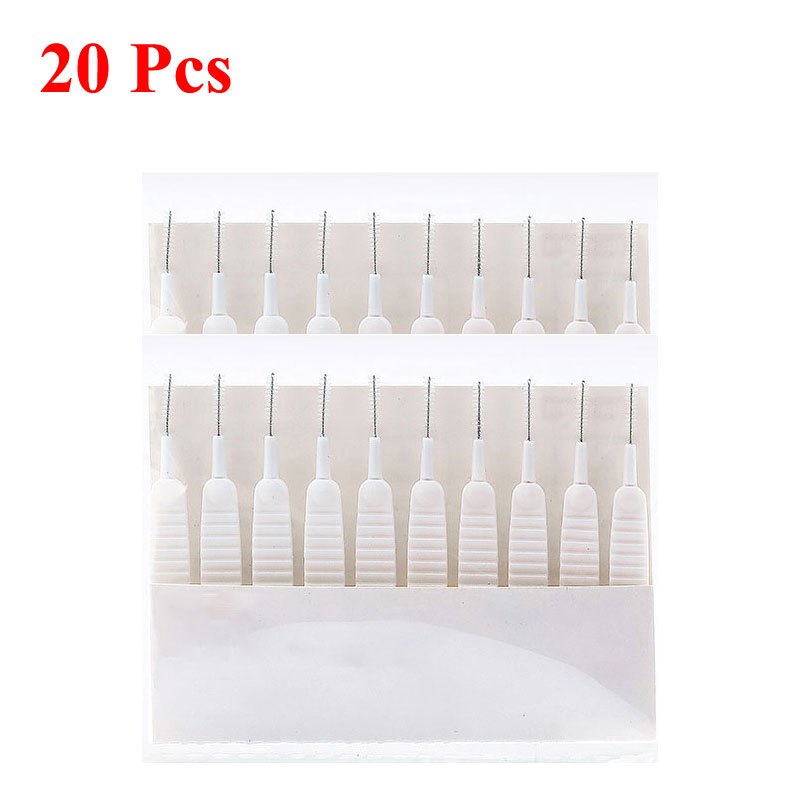 20pcs/set Shower Head Cleaning Brush Washing Anti-clogging Phone