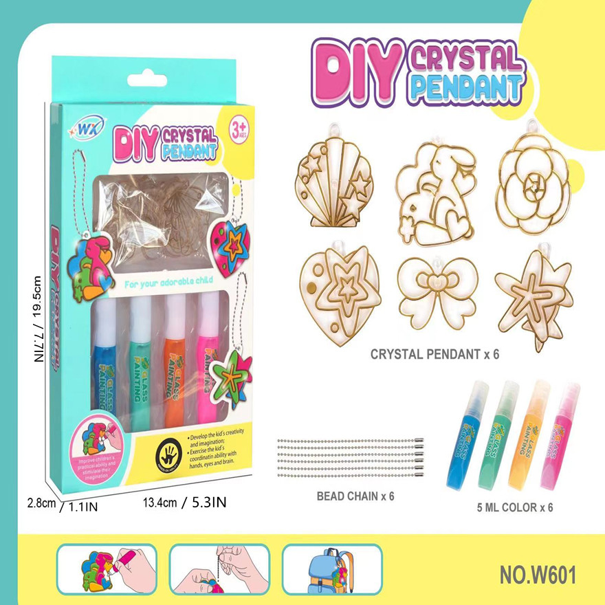 New DIY 3D Sticker Making Handmade Kawaii Keychain Making Kit Kawaii  Keychain Making Kit DIY 3D Exchange Gift For Kids Birthday