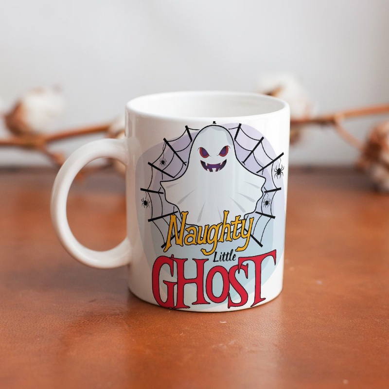 Halloween Ghost Coffee Mug Ceramic Coffee Cups Cute Kawaii - Temu