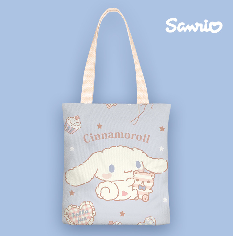 Miniso- Cartoons Shoulder Bag : Cinnamoroll Anime Printing Canvas Handbag  Shopping Bag - Temu United Arab Emirates