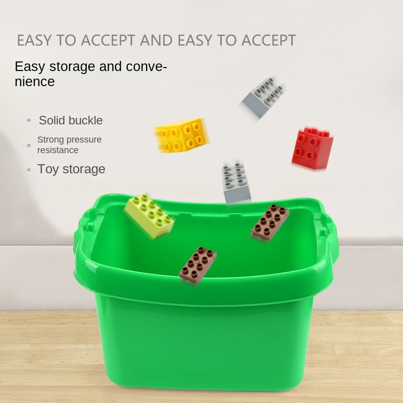 Plastic Art Supply Box Children's Toy Storage Box Kids Toy Storage Box