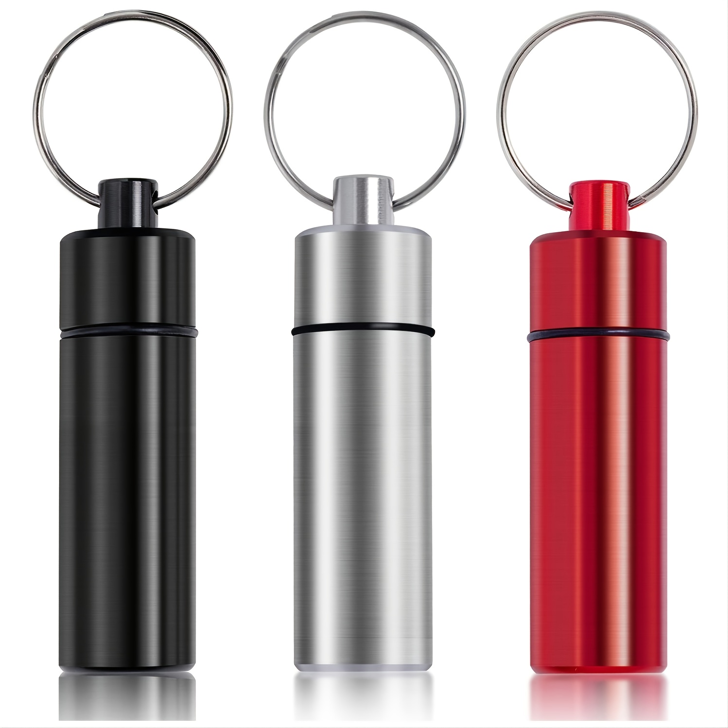 Aluminum Pill Holder/earplug Storage Case Waterproof Outdoor Tin