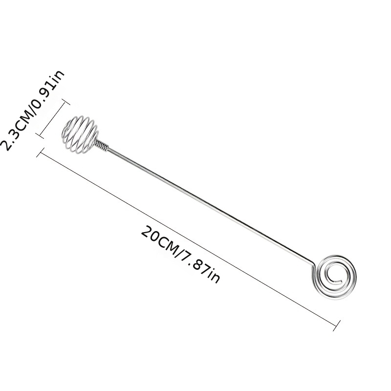 Agitateur À Miel En Acier Inoxydable Cuillère À Mélanger - Temu France