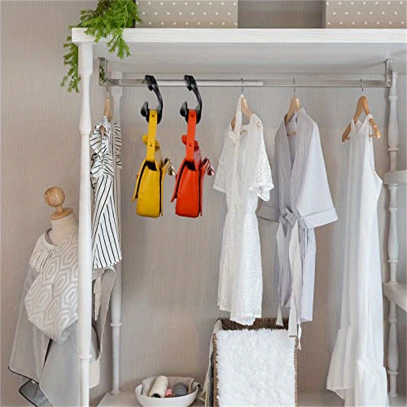 3pcs Cute Arch-shaped Hanger Hooks For Bags, Closet, Backpack