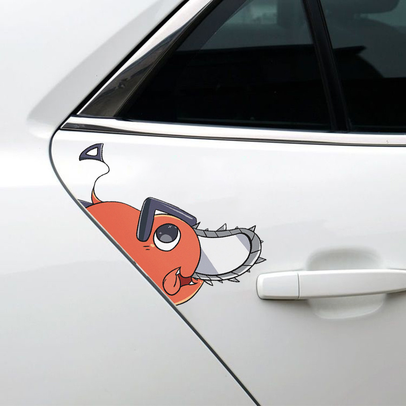 Car Sticker Anime Sticker Glass Sticker Bumper Rearview - Temu