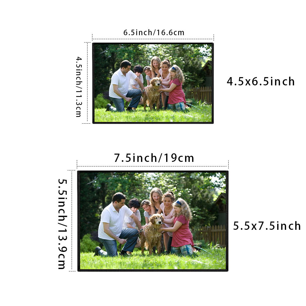 10 Pack 4x6 Inch Magnetic Picture Frame for Refrigerator Photo Magnet  Sleeves