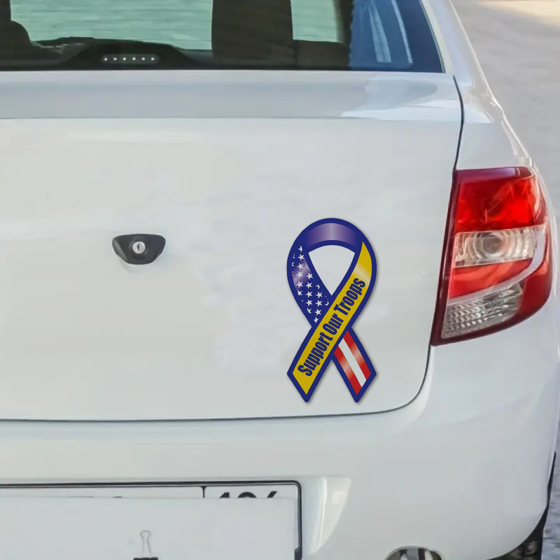  Support The Troops Vinyl Decal Car Truck Window