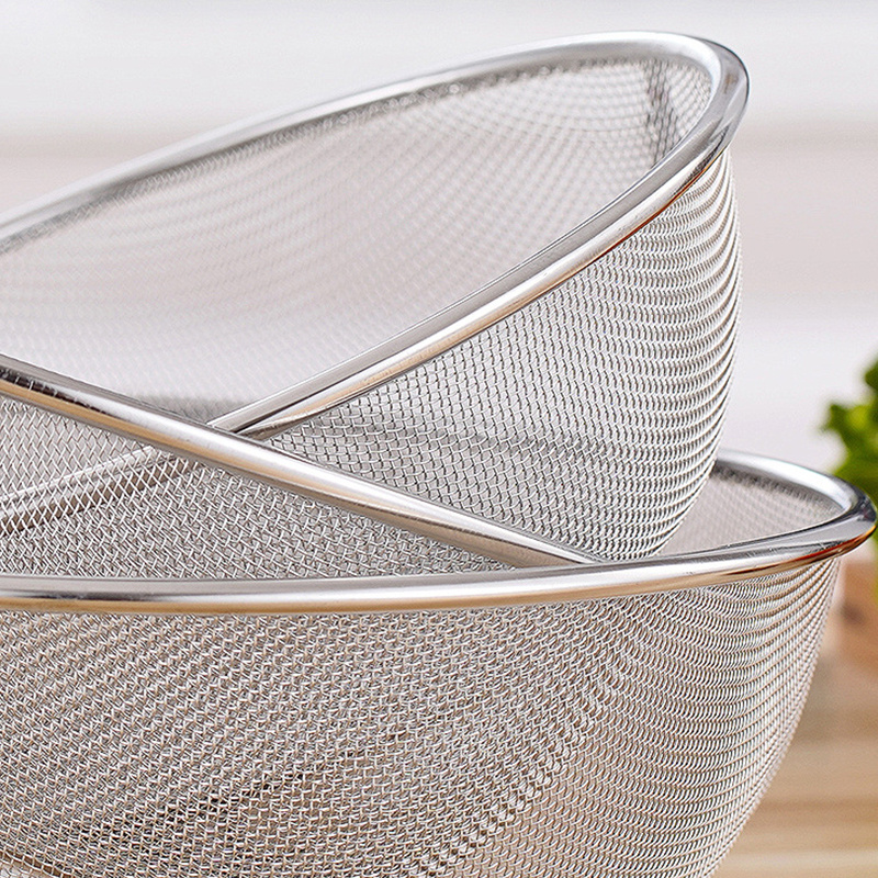 Stainless Steel Sink Filter Basket Large Capacity Strainer