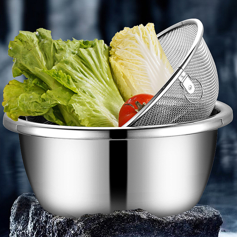 Stainless Steel Sink Filter Basket Large Capacity Strainer