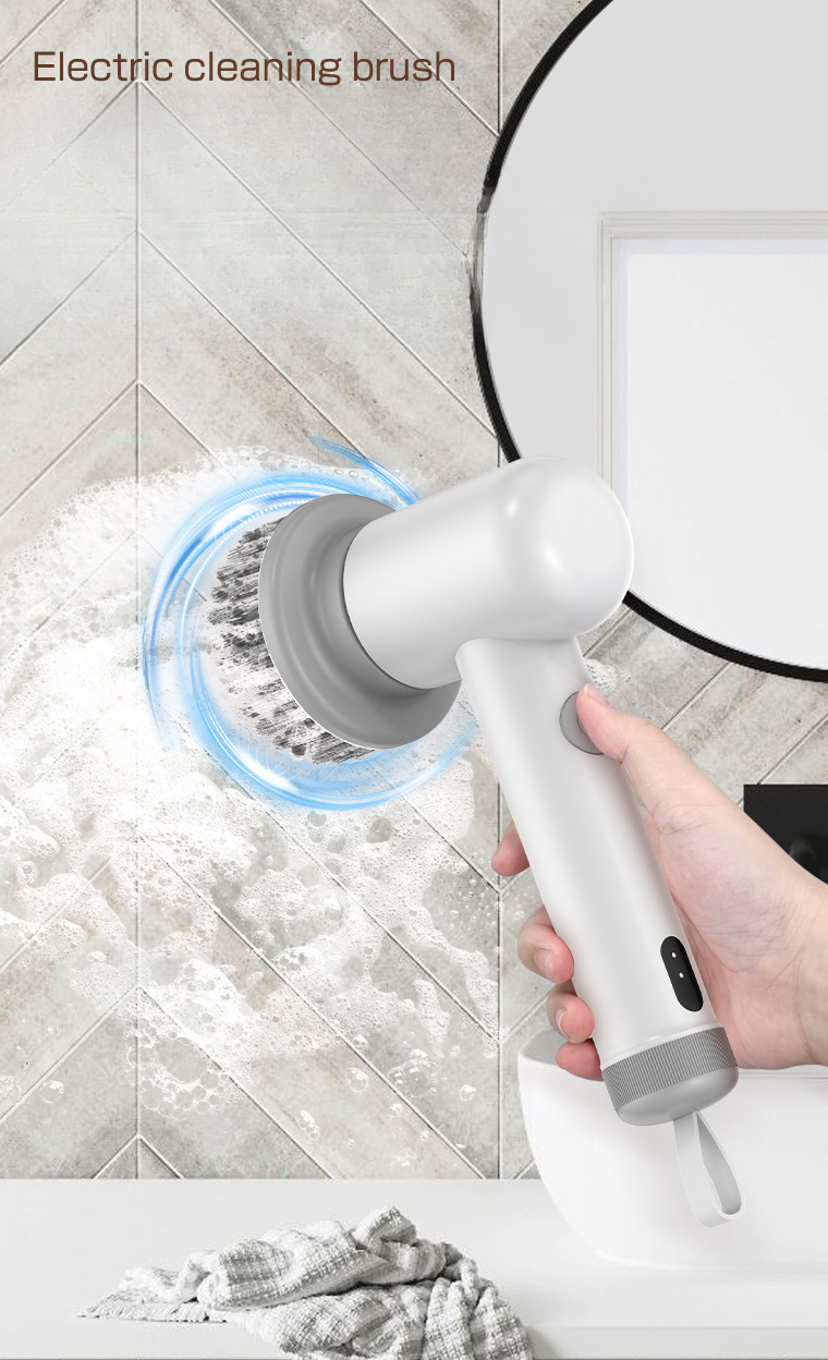 Multi functional Electric Cleaning Brush With Large 1200mah - Temu