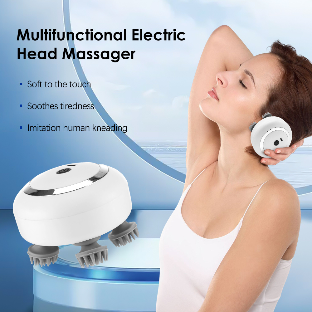 Electric Head Massage Device Nerve Relaxation And - Temu