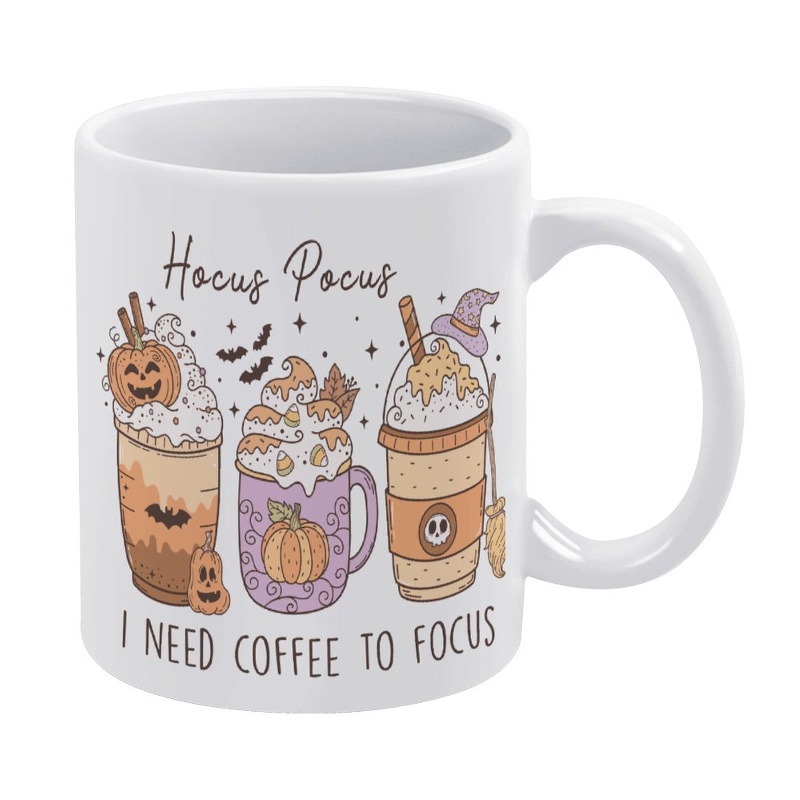 Portable Classic Ceramic Novelty Mug Coffee Cup Travel Mug Funny