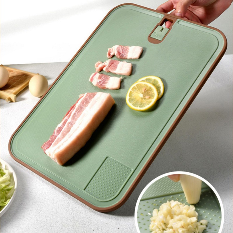 Cooker King Antibacterial Cutting Board Plastic Double Side Cutting Board  For Kitchen Househould - Sports & Outdoors - Temu