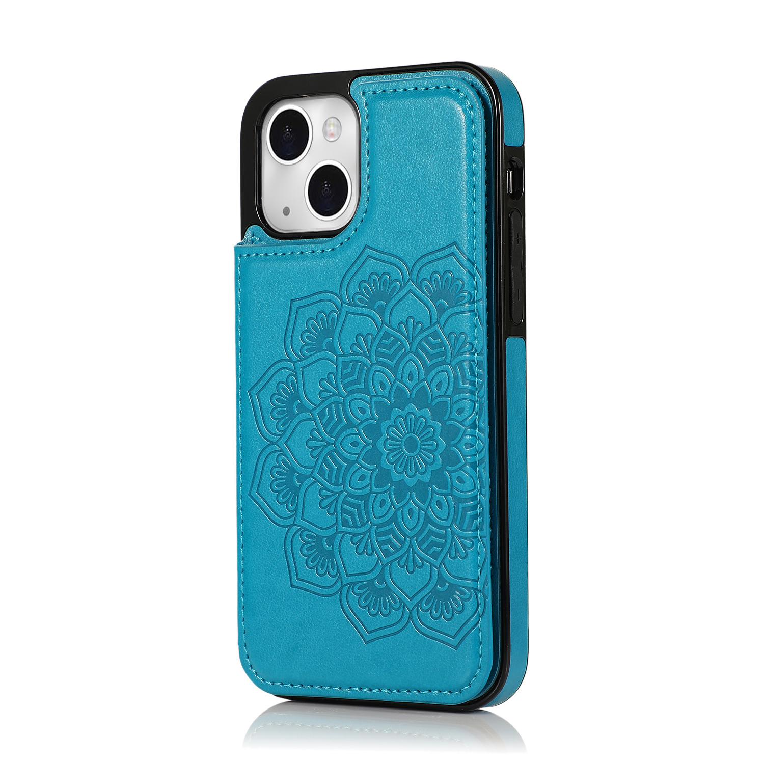 Leather Pattern Cover Case for iPhone 15 Pro Max,Plus/14 Plus/13