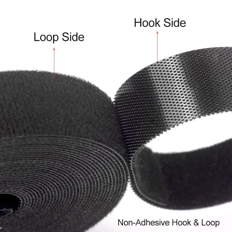 Reusable Hook Loop Strap Adhesive Fastener Strong - Temu