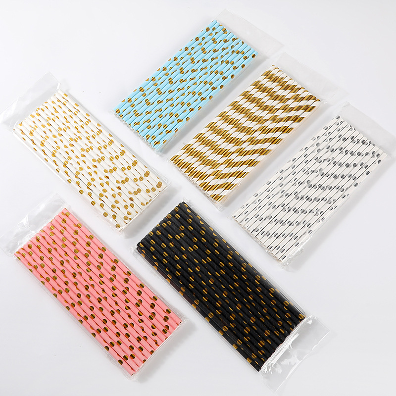 Disposable Biodegradable Small Bee Paper Straws Paper Straw - Temu