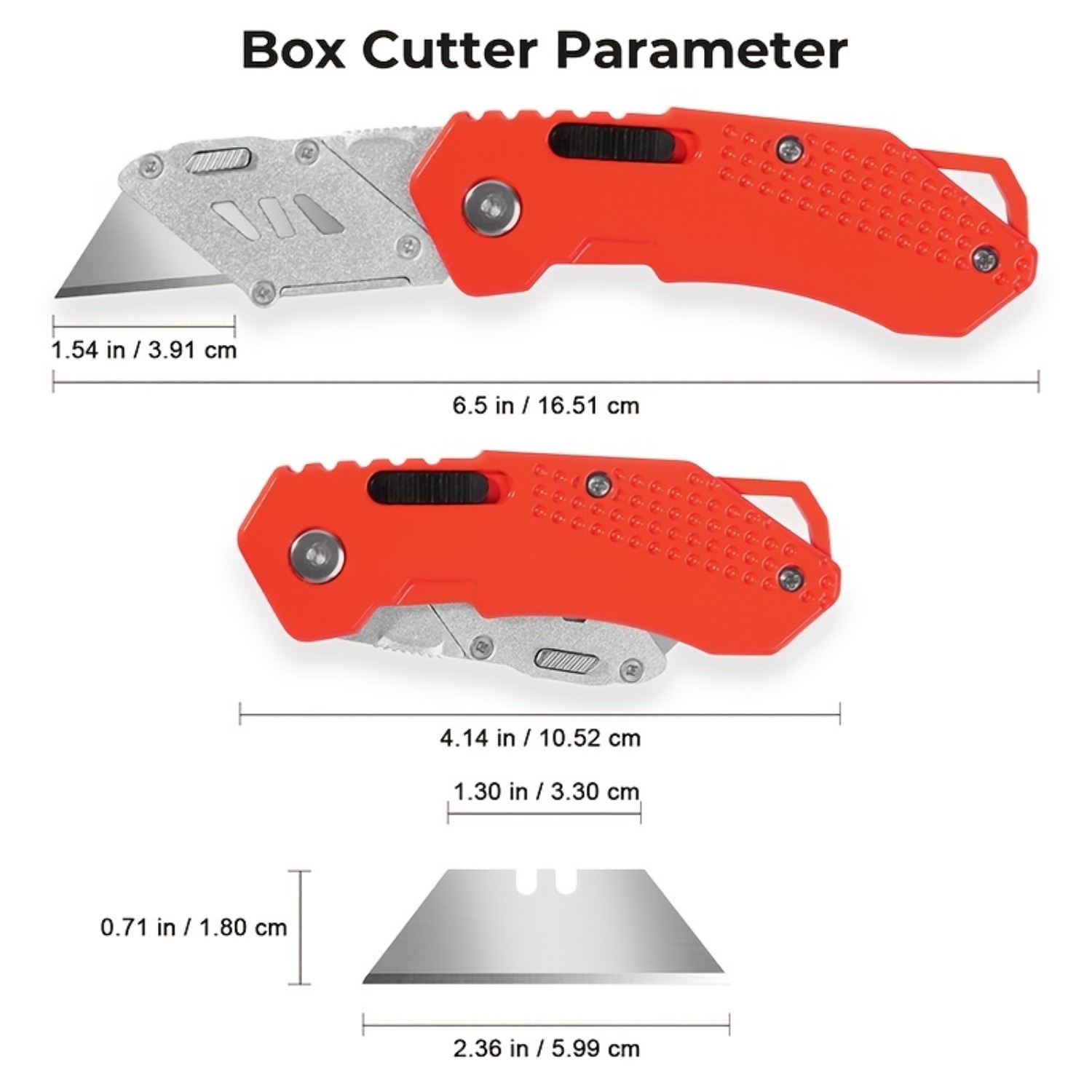 Heavy Duty Utility Knife Sk5 Blade Box Cutter Cardboard - Temu