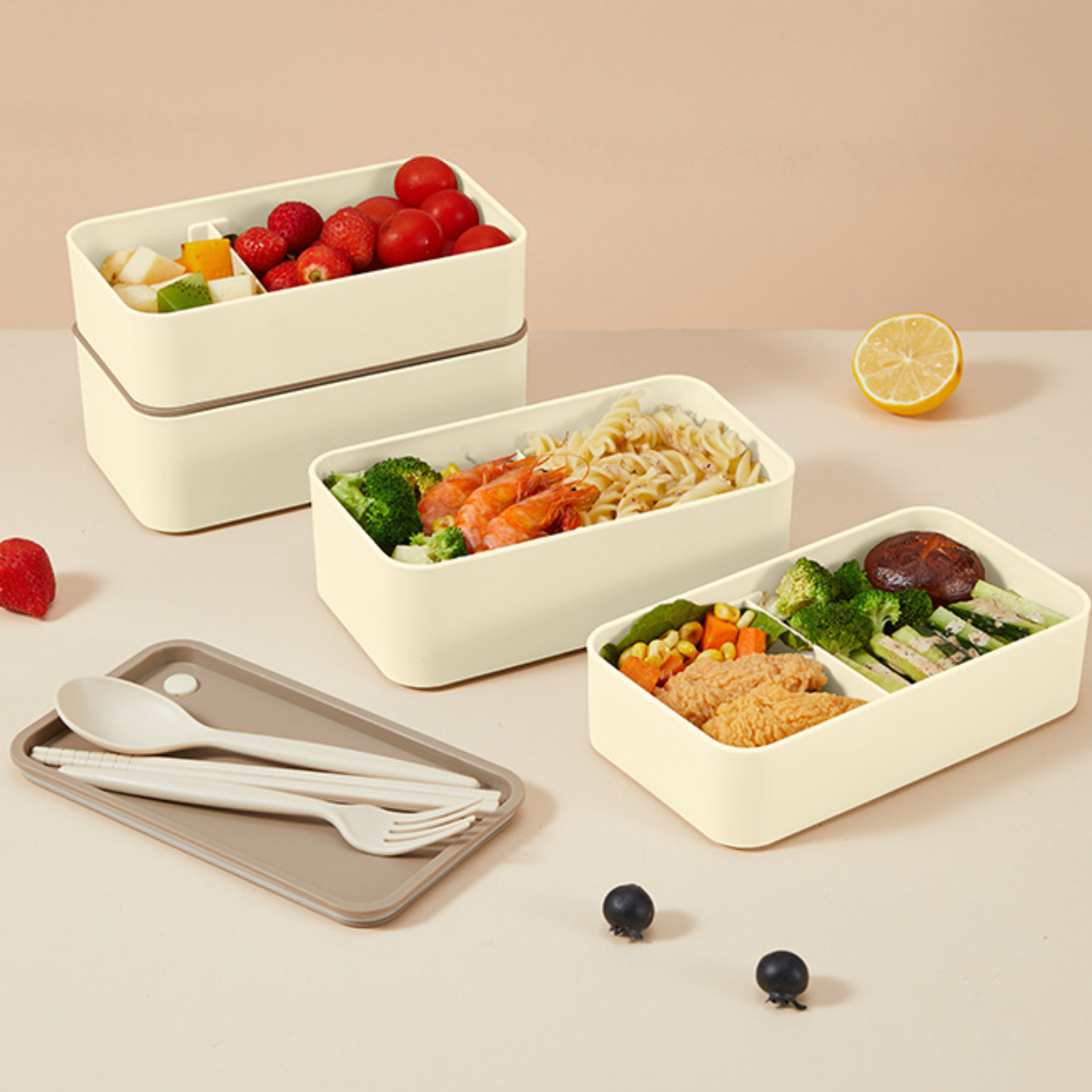 Square Lunch Box Bag Portable Thermal Bento Box Bag - Temu