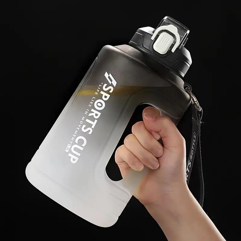 1500ml 1900ml Outdoor Thermos Kettle Water Bottle With Straw