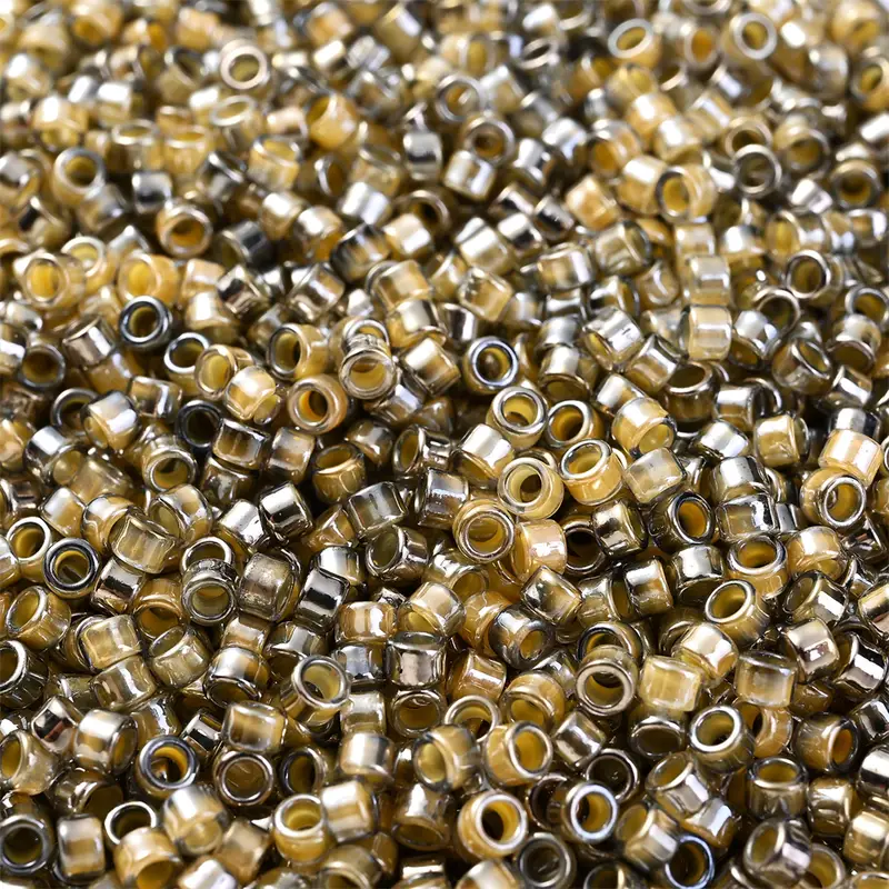  1250 Pieces Gold Spacer Beads for Jewelry Making, Gold