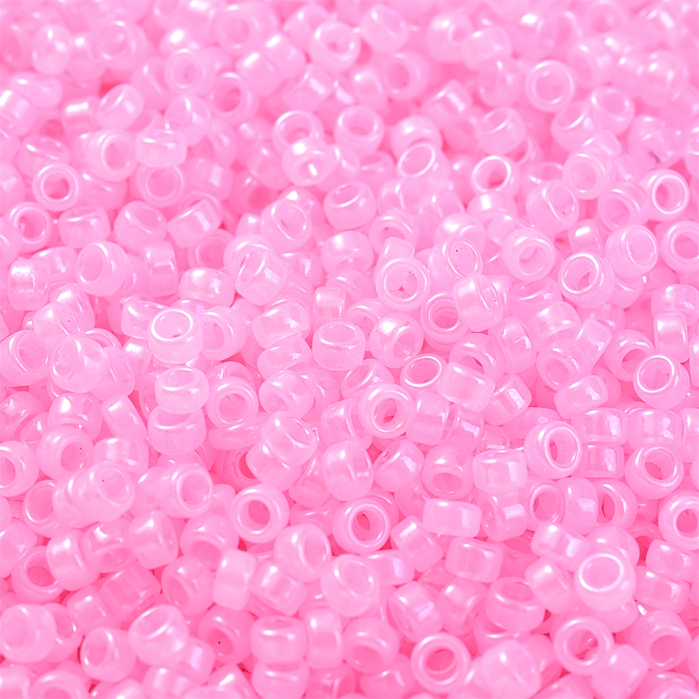 About /bag Mix Gradient Tube Glass Seed Beads Loose Spacer - Temu