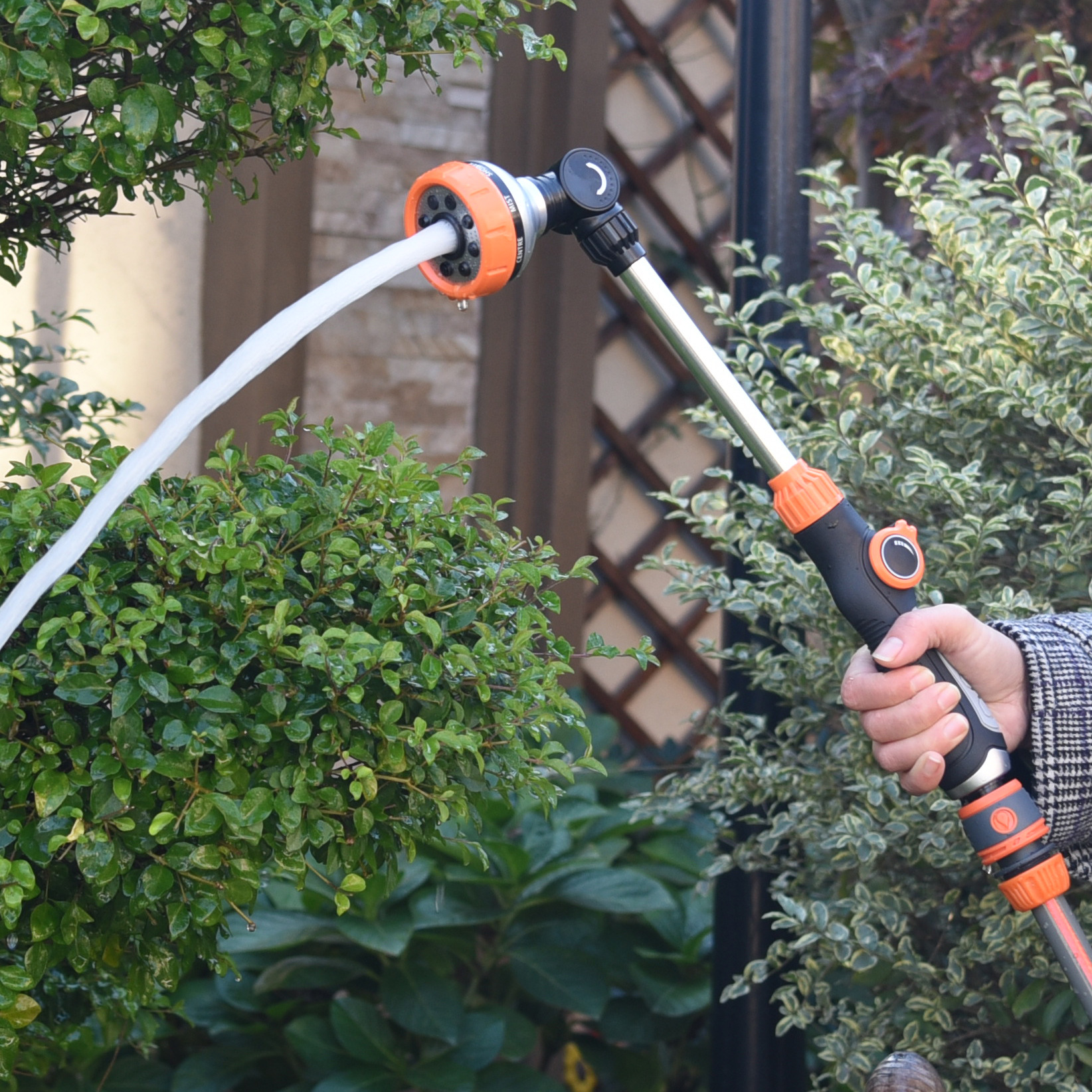 Watering Wand Heavy Duty Metal Garden Hose Wand 8 Spray Temu