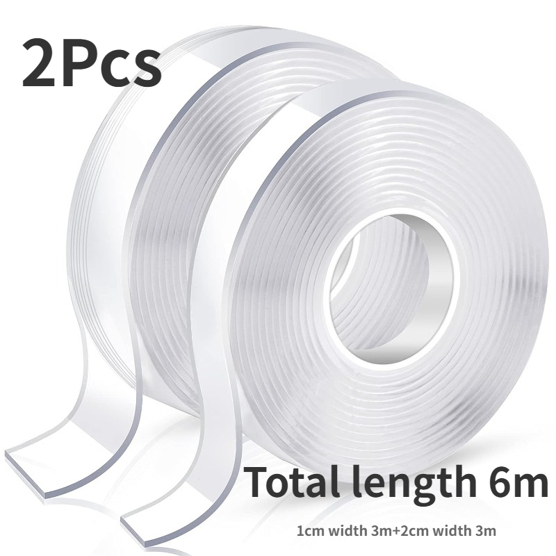 Double Sided Tape Heavy Duty ( Width Total ) Clear Adhesive - Temu