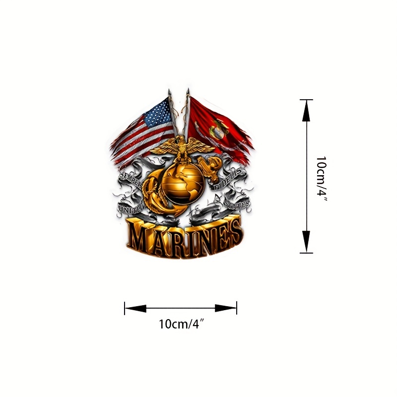 Grandes Calcomanías Del Cuerpo De Marines De EE. UU. Para - Temu Chile