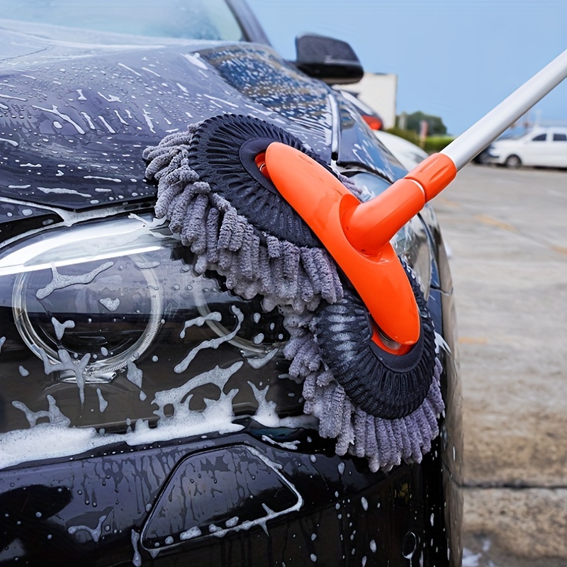 Car Wash Washing Microfiber Chenille Mitt Auto Cleaning Glove Dust Washer  New