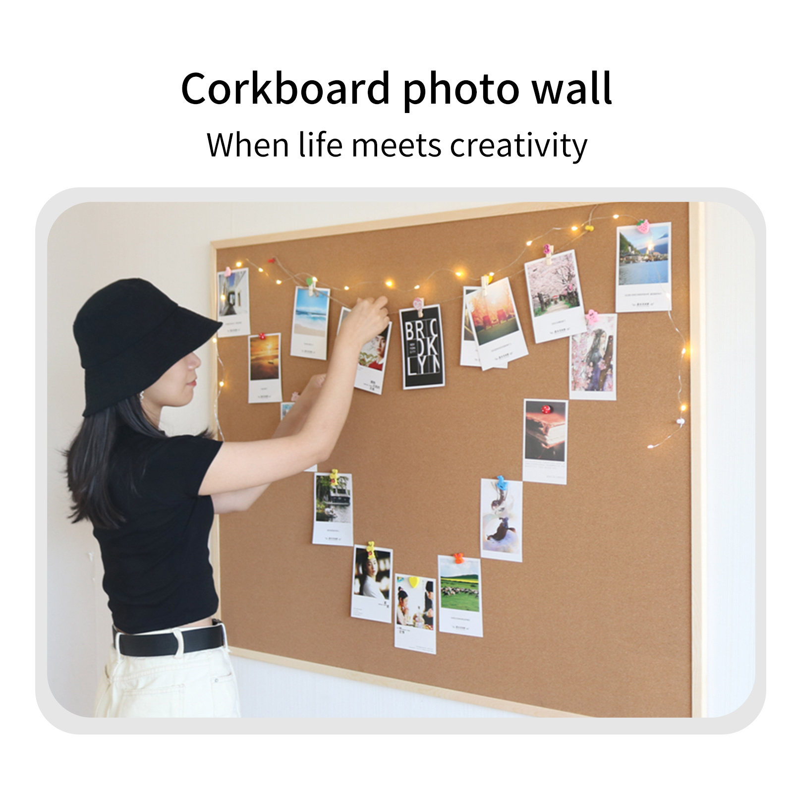 Self-adhesive Cork Sheets, Cork Boards With Full Sticky Back, Non-slip Cork  Coasters Tiles, Cork Notice Pin Boards, For Meal Cushion Wall Message  Boards Office Diy Crafts - Temu United Arab Emirates