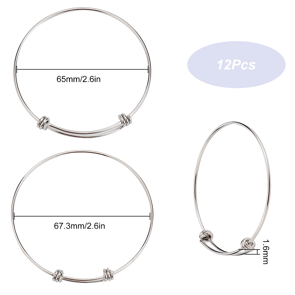 1ba Bangle Bracelet Bangles Bulk Adjustable Bracelet For - Temu