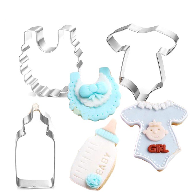 Baby Stuff Cookie Cutters Stainless Steel Pastry Cutters - Temu