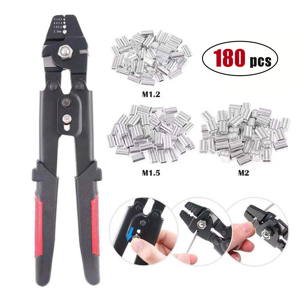 Wire Rope Crimping Tool Wire Rope Swager Crimper Fishing - Temu