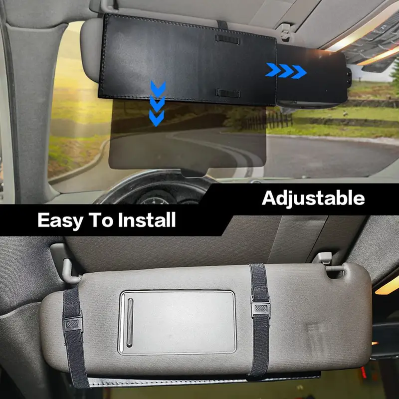 Car Visor Extender Anti glare Adjustable Car Sunshade - Temu Australia