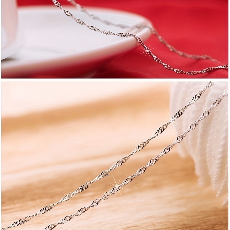 Stainless Steel Stainless Steel Chain Necklace For DIY Jewelry 2mm To 4mm  Sizes Women And Mens Necklaces And Pendants Fashion Accessories From  Billshuiping, $0.54