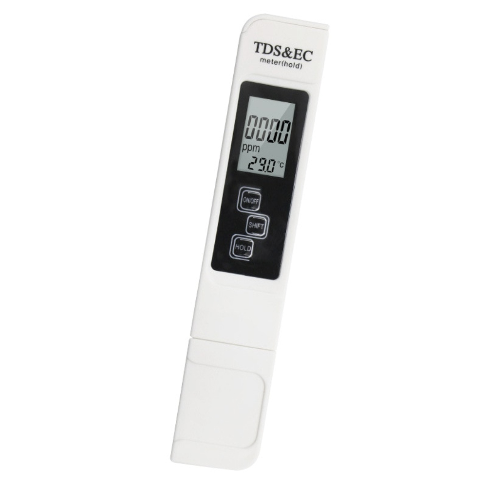 Testeur De Qualité De L'eau Numérique TDS EC Plage 0-9990 Multifonctionnel  Thermomètre Pour La Pureté De L'eau Testeur TEMP PPM - Temu Canada