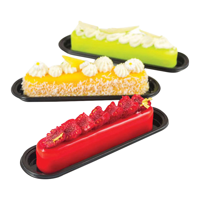 1pc french mousse cake mold 8 long strips of sausage silicone mold baked diy pudding chocolate mold details 7