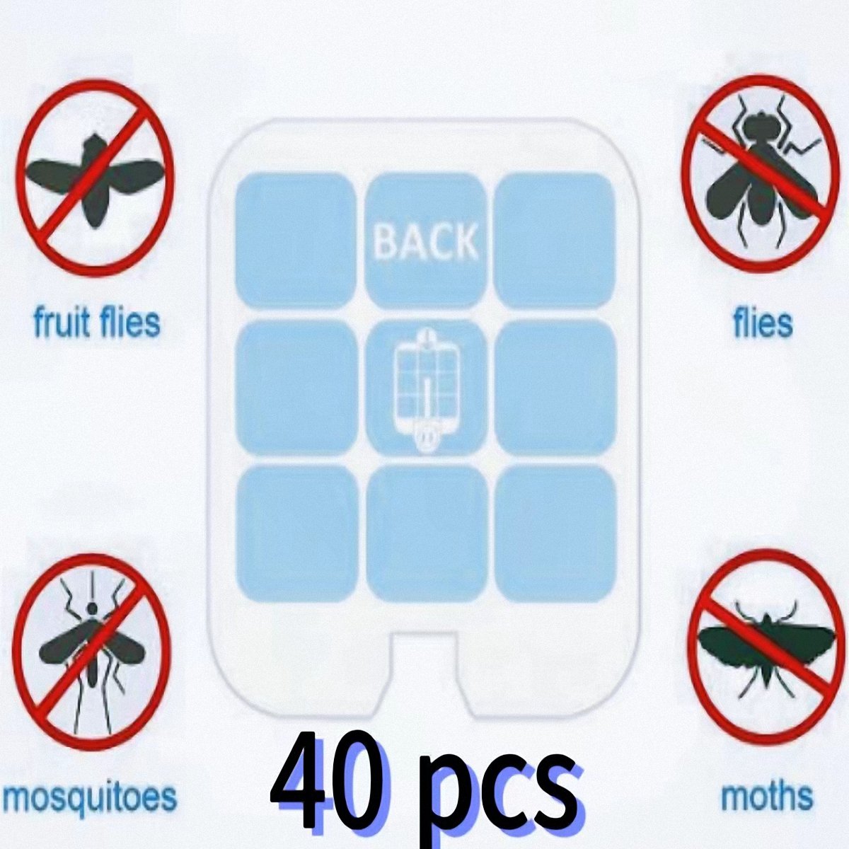 Safer Home Indoor Plug-in Fly Trap REFILL Pack of Glue Cards for