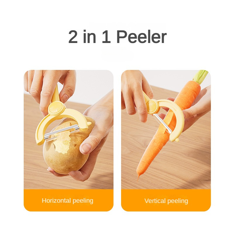 Peeler - Un Éplucheur Horizontal Pour Éplucher Les Fruits Et