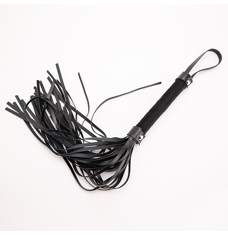 Sex Bondage Toy Whip Sm Leather Sex Role Play Training Whip Sex Toy for  Couple Flriting Whip for BDSM Role Play