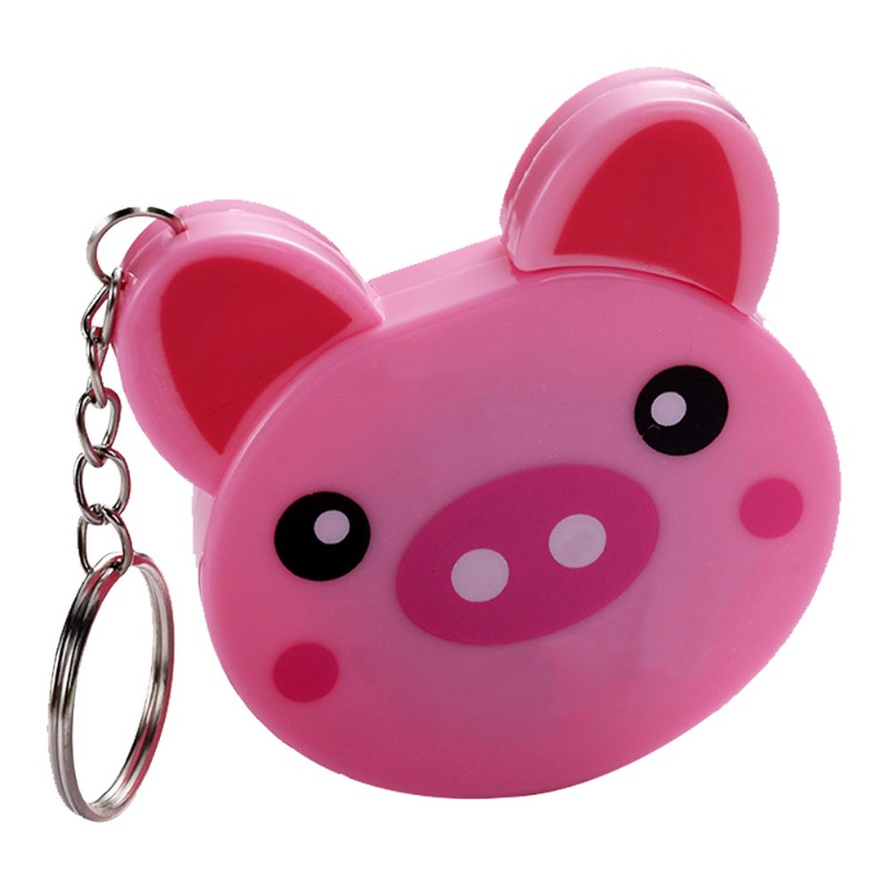 Cartoon Mini Portable Tape Measure.mini Keychain Small Tape