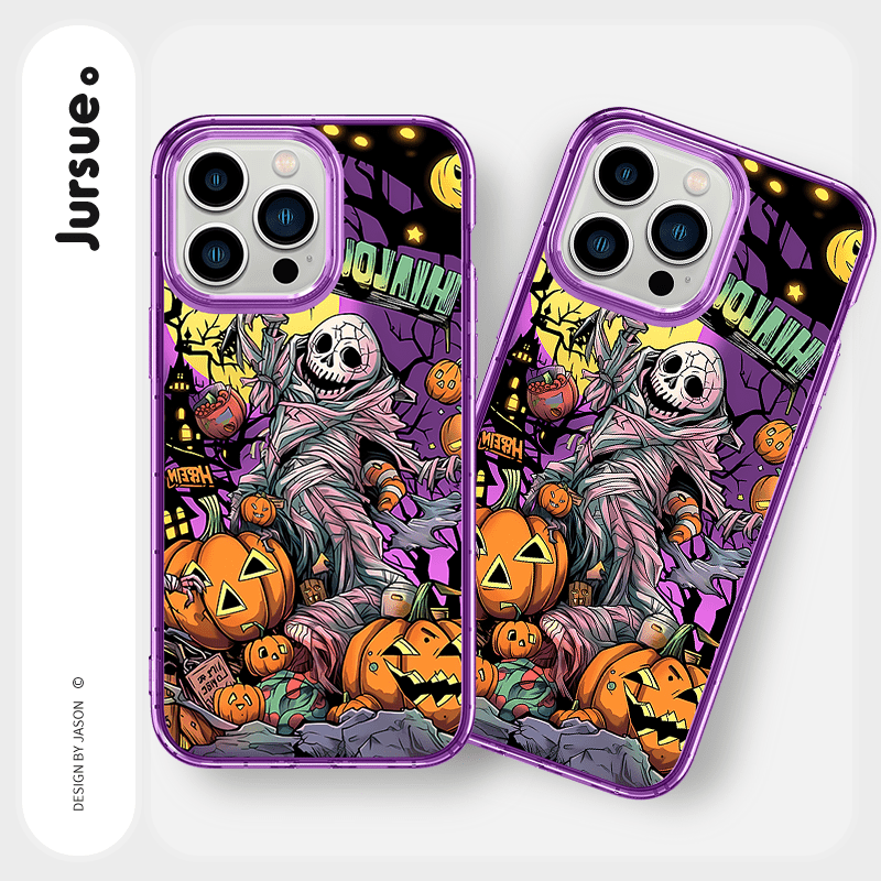 Halloween Aesthetic Phone Case for iPhone 15 14 13 12 11 Pro