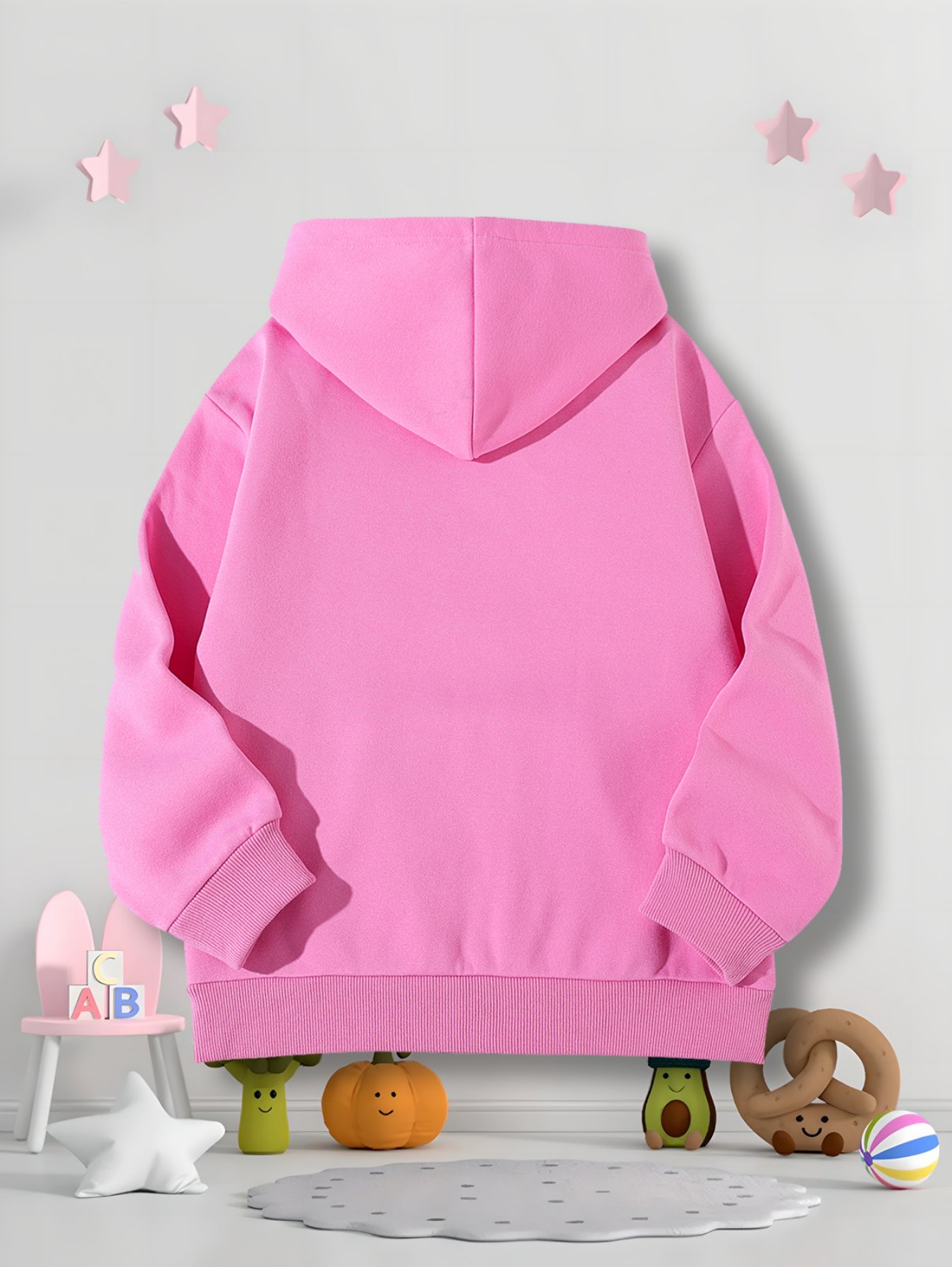 Sudadera con capucha para niñas, ropa con estampado de dibujos